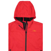 Wyprzedaż - Kurtka z kapturem CMP Kid Jacket Fix Hood dziecięca/młodzieżowa trekkingowa czerwona (3A00094-55BE)