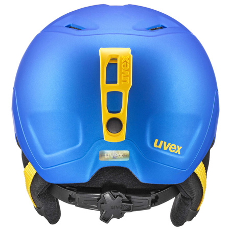 Kask snowboardowy dziecięcy Uvex Heyya Pro regulowana długość pasków niebieski (56/6/253/20)