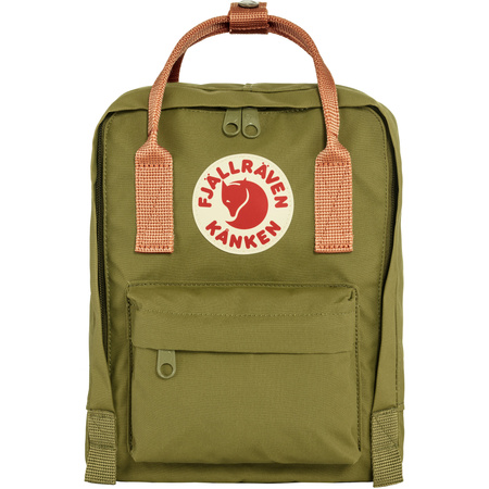 Plecak szkolny dla dzieci Fjällräven Kånken Mini Foliage Green-Peach Sand zielony (F23561-631-241)