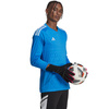 Koszulka bramkarska męska adidas Tiro 23 Competition Long Sleeve niebieska( HL0009)