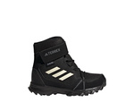 Wyprzedaż - Buty zimowe dziecięce adidas Terrex Snow hikkingowe wysokie sportowy design czarne (IF7495)