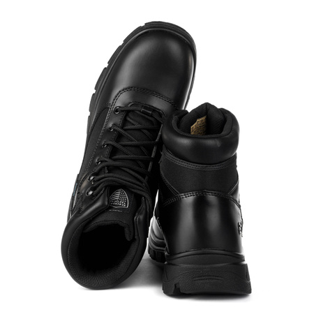 Buty taktyczne męskie Skechers Wascana Benen skórzane czarne (77526EC BLK)