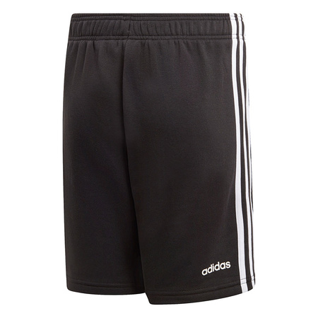 Spodenki dla dzieci adidas Essentials 3 Stripes Knit Short czarne (DV1796)