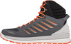 Wyprzedaż - Buty trekkingowe męskie Lowa Axos GTX Mid gore-tex graphit/flame wodoodporne (310844 7952)