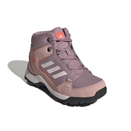 Wyprzedaż - Buty trekkingowe dziecięce adidas Terrex HyperHiker K wysokie z elementami odblaskowymi różowe (GZ9214)