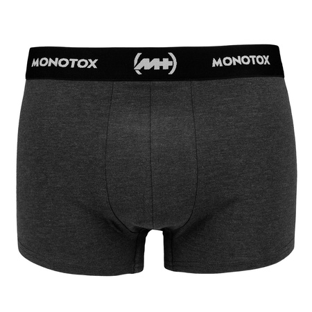 Wyprzedaż - Bokserki męskie 3-pack Monotox Basics Boxer Brief 3-PAK (MX21061)