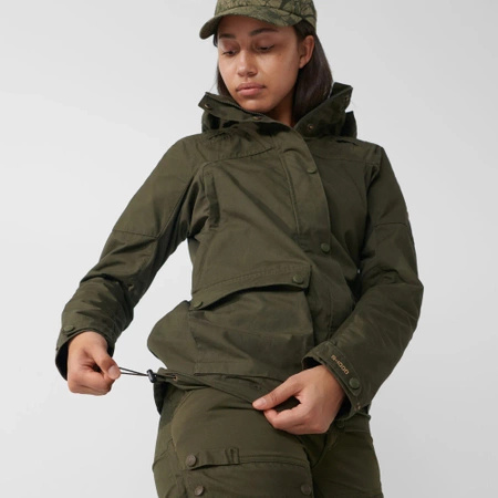 Kurtka softshell damska Fjällräven Forest Hybrid Jacket W Deep Forest (F86372-662)