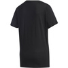 Koszulka damska adidas Essentials Linear Loose Tee czarna (GL6333)