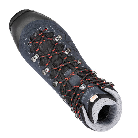 Wyprzedaż - Buty trekkingowe męskie LOWA Baldo GTX Gore-Tex wodoodporne wysokie navy/red (210616 6941)