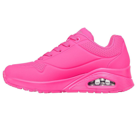 Sneakersy damskie Skechers Night Shades buty sportowe różowe (73667/HTPK)