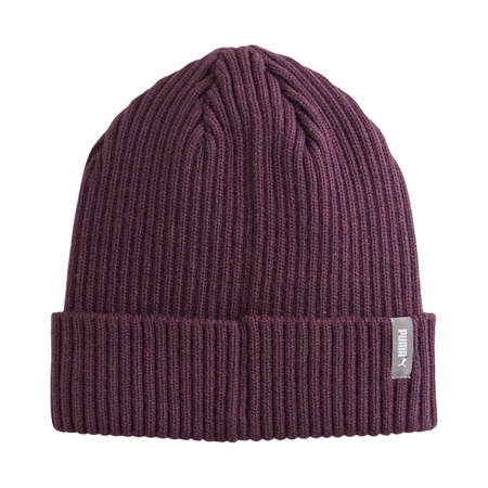 Czapka zimowa damska/męska Puma Classic Cuff Beanie fioletowa (024826-07)