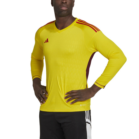 Koszulka bramkarska męska adidas Tiro 23 Competition Long Sleeve żółta (HK7696)