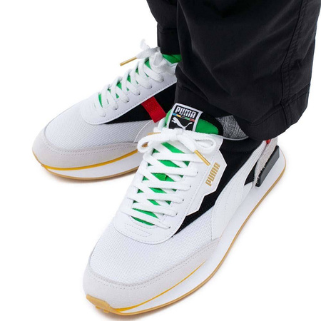 BUTY FUTURE RIDER WH PUMA WHITE-PUMA BLA (373384-01)