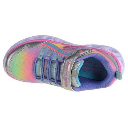 Skechers Heart Lights-Rainbow Lux 302308L-SMLT Szare 27 (302308L-SMLT)