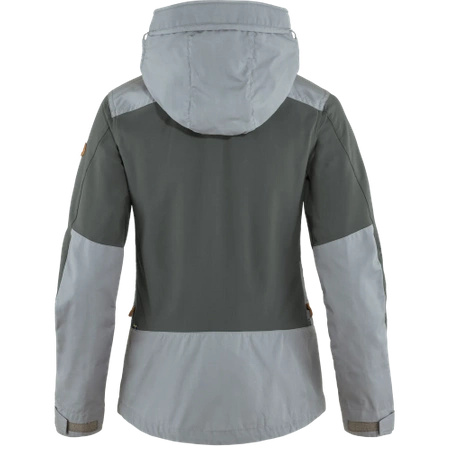 Kurtka softshell damska Fjällräven Keb Jacket W Flint Grey-Basalt (F89892-055-050)