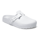 Chodaki męskie Birkenstock Boston Essentials EVA White medyczne klapki regular szerokie (1002315)