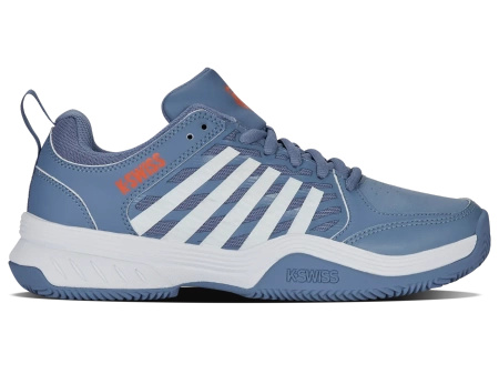 Męskie sneakersy K-Swiss COURT EXPRESS 2 HB INFINITY/WHITE/SCARLET IBIS-M (04429-087-M)