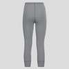 Wyprzedaż - Legginsy termoaktywne damskie 3/4 Odlo Active Warm Eco spodnie sportowe do łydki szare (159131/10183)