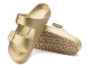 Klapki damskie BIRKENSTOCK ARIZONA EVA GLAMOUR GOLD z lekkiej pianki złote (1022465)