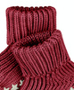 Wyprzedaż - Skarpetki niemowlęce antypoślizgowe FALKE Cotton Catspads SO CP ruby (10603-8830)