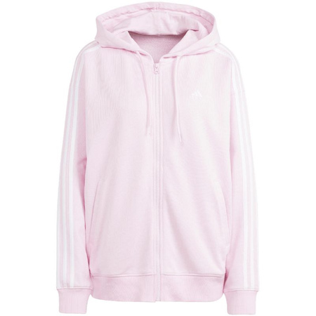 Bluza adidas Essentials 3-Stripes French Terry Oversized Full-Zip Hoodie W (IR6132)