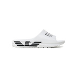 Klapki na lato męskie EA7 Emporio Armani XBP008-XK337-D611 białe WHITE+BLACK