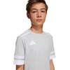 Koszulka dla dzieci adidas Squadra 25 jasnoszara (JJ0061)