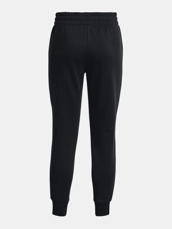 Spodnie dresowe damskie Under Armour UA Rival Fleece Jogger sportowe czarne (56681/1379438-001)