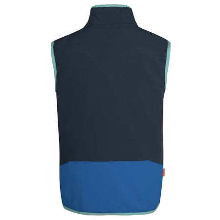 Kamizelka sportowa dziecięca dla chłopca/dziewczynki Trollkids Kids Balestrand Vest cobalt blue/dark navy/dusky turquoise (620-199)