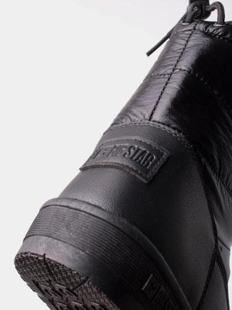 Buty damskie śniegowce STAR black (II274120)