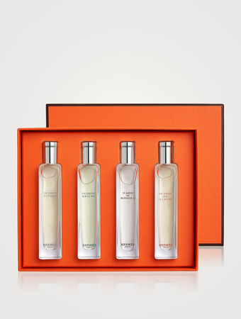 Hermes zestaw miniaturek Lagune EDT 15ml + Cythere EDT 15ml +Monsieur Li EDT 15ml + Sur Le Nil EDT - 15ml