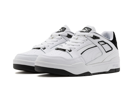 Sneakersy męskie Puma Slipstream White Black retro styl białe z czarnymi dodatkami (38854901)