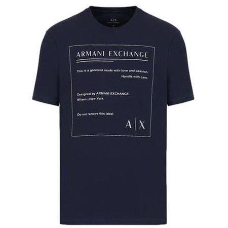 Koszulka Armani Exchange T-SHIRT Granatowy (3LZTHD-ZJH4Z-15BA)