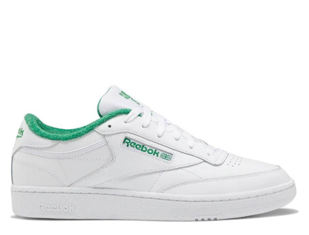 Buty sportowe damskie/męskie REEBOK CLUB C 85 klasyczne sneakersy całoroczne białe (IE9387)