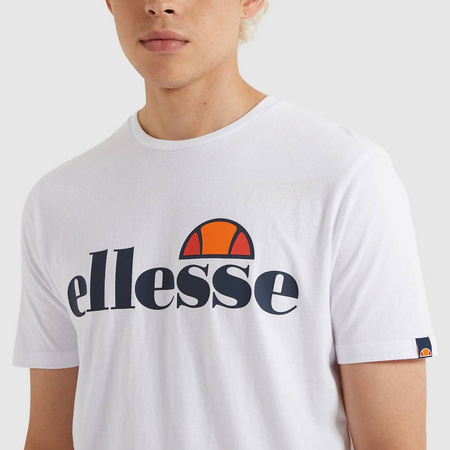 Koszulka męska Ellesse SL Prado T-Shirt White bawełniana biała (SHC07405-908)