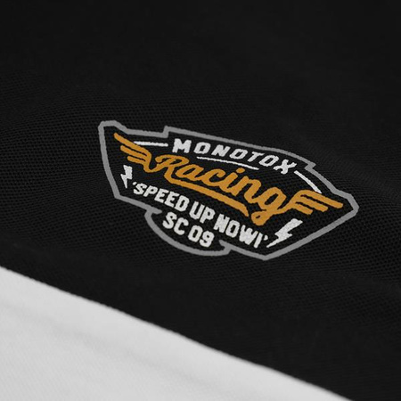 Koszulka Męskie Monotox POLO RACING GRAPH BLACK Grafitowy (POLORACING20)