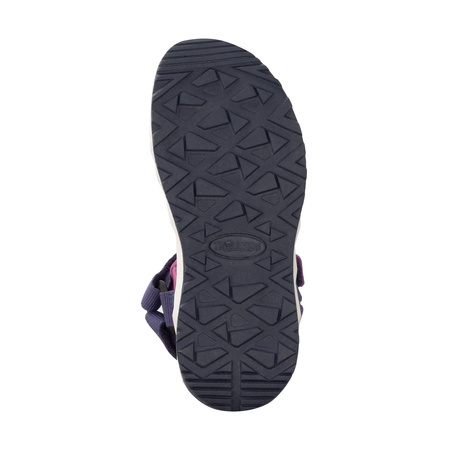 Sandały sportowe dziecięce dla chłopca/dziewczynki Trollkids Kids Lysefjord Sandal violet blue/navy/mallow pink (666-111)