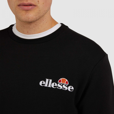 Bluza sportowa męska Ellesse Ellesse Fierro Sweatshirt Black bawełniana czarna (SHS08784-011)