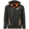Kurtka sportowa męska Geographical Norway Royaute DB MEN 068 czarna (WY1999H/GN/Black / Orange)
