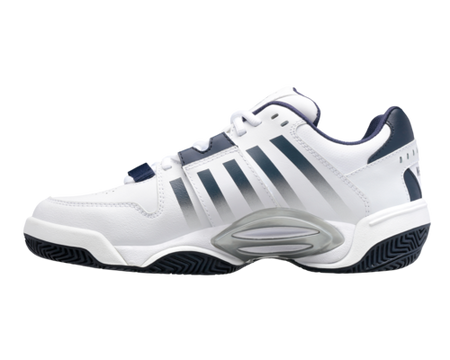 Męskie sneakersy K-Swiss ACCOMPLISH IV WHITE/PEACOAT/SILVER-M (07387-177-M)