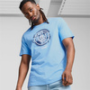 Koszulka męskie Puma MCFC FTBL CULTURE TEE Niebieski (77777439)