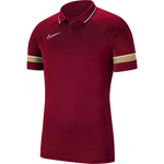 Koszulka dla dzieci Nike Dri-FIT Academy 21 Polo SS bordowa (CW6106 677)