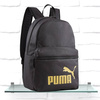 Plecak młodzieżowy PUMA PHASE BACKPACK PUMA BLACK-GO jednokomorowy z regulowanymi szelkami czarny 079943-03 (07994303)