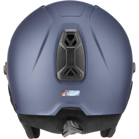 Wyprzedaż - Kask z wizjerem Uvex hlmt 600 visor 40 narciarski snowboard męski/damski (56/6/236/40)