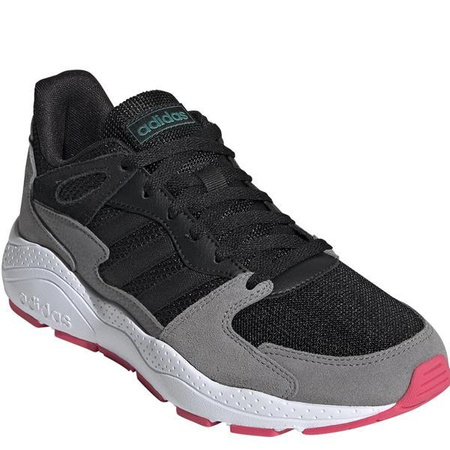 Wyprzedaż - Buty sportowe damskie/młodzieżowe Adidas Core Crazychaos sneakersy lifestylowe czarne/szare (EF1060)