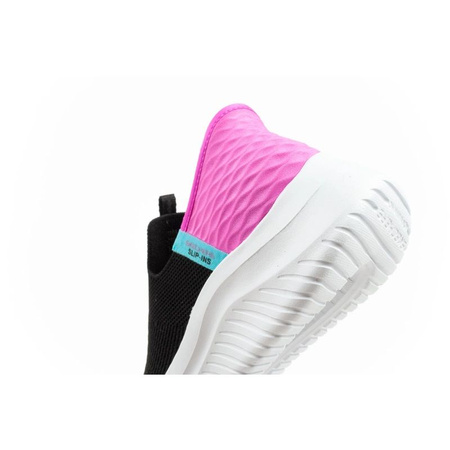 Skechers Ultra Flex buty dziecięce sportowe młodzieżowe SLIP-INS (303800L/BKPK)