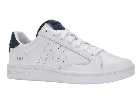 Buty sportowe męskie K-Swiss LOZAN KLUB LTH skóra naturalna białe (07263-991-M)