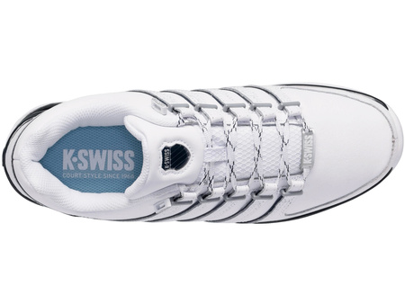 Sneakersy męskie K-Swiss Rinzler skóra naturalna białe (01235-139-M)