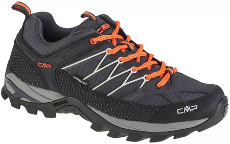 Trekkingi męskie CMP Rigel Low Trekking Shoe WP wodoodporne outdoorowe czarne (3Q54457-56UE)