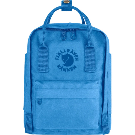 Wyprzedaż - Plecak miejski damski/męski Fjällräven Re-Kånken Mini turystyczny niebieski (F23549-525)